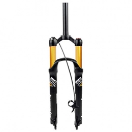 AWJ Mountain Bike Fork Suspension Fork 26 27.5 29 in Bicycle Fork MTB Bike Suspension Fork 1-1 / 8" Steerer Air Shock HL / RL 100mm Travel QR for Disc Brake Bike