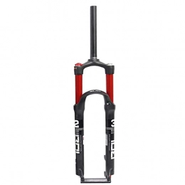 AWJ Mountain Bike Fork Suspension Fork Bike Air Suspension Fork 26 / 27.5 / 29 in MTB Straight 1-1 / 8" Double Air Valve Travel 100mm Disc Brake HL QR 9mm Bicycle Fork 1650g