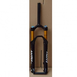 FGVBC Spares Suspension Fork Bike, MTB Bike Suspension Fork 26 / 27.5 / 29" XC Air Shock Absorber Fork Disc Brake Straight Tube 1-1 / 8" Travel 120mm Manual Lock Axle 9mm QR