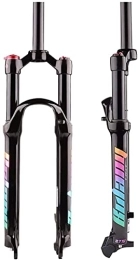 SJHFG Mountain Bike Fork Suspension Forks 26 / 27.5 / 29er Inch MTB Bicycle Fork, Suspension Bicycle Air Fork Aluminum Alloy Air Straight Quick Release MTB Forks Fork Accessories (Color : Multicolour, Size : 26INCH)