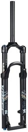 SJHFG Mountain Bike Fork Suspension Forks Bike Suspension Fork 26 / 27.5 / 29 inch, Ultralight 1-1 / 8'' Rebound Adjust Air Pressure Fork MTB QR 9mm Travel 120mm Accessories (Size : 26inch)