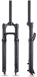 SJHFG Mountain Bike Fork Suspension Forks MTB Air Suspension Forks 27.5 / 29in, Mountain Bicycle Shock Front Fork Disc Brake 9mm QR 100mm Travel Damping Adjust HL / RL Accessories (Color : Black Hl, Size : 29inch)