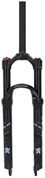 SJHFG Mountain Bike Fork Suspension Forks MTB Bike Suspension Fork 26" 27.5" 29", Bicycle Front Fork Air System 100mm Travel 1-1 / 8'' MTB City Road Cycling Accessories (Color : Black, Size : 27.5 inch)
