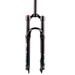 DaMuZ Spares Suspension Forks MTB Front Fork 27.5 29 Inch Ultralight Magnesium Alloy Suspension Bicycle Front Fork 28.6mm Threadless Straight Tube for Cushioned Wheels Disc Brake A, 29 inches