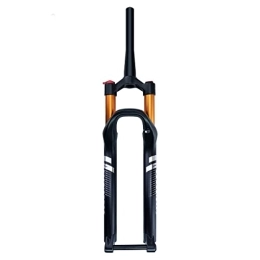 TISORT Spares TISORT MTB Forks Mountain Bike Suspension Fork 27.5 29 Inch Thru Axle 15mm Rebound Adjustment Manual / Crown Lockout Mountain Bike Forks (Color : Tapered HL, Size : 29")