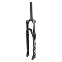 TYXTYX Mountain Bike Fork TYXTYX 26 / 27.5 / 29 Inch MTB Mountain Bike Suspension Fork Bicycle Cycling Front Forks Black, Titanium / Silver Label