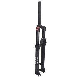 TYXTYX Mountain Bike Fork TYXTYX Bike Suspension Fork Suspension Bike Forks Mountain bike front fork double gas fork shock absorber shoulder control line control Magnesium alloy (26 inches), black-Shoulder-control