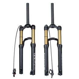 UKALOU Mountain Bike Fork UKALOU 24inches MTB Fork Travel 110mm Air Fork 1-1 / 8 Straight Tube Disc Brake 9mm / 15mmx100mm Mountain Bike Suspension Fork