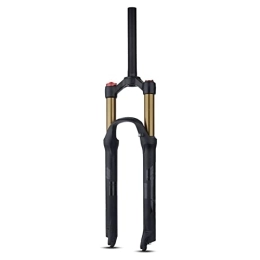 UKALOU Mountain Bike Fork UKALOU 26 27.5 29 Inch Bike Air Suspension Fork 100mm Travel Rebound Adjust 1-1 / 8" Straight Tube Manual Lockout Bicycle Forks QR 9mm MTB Front Fork Magnesium+Aluminum Alloy