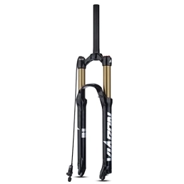 UKALOU Spares UKALOU 26 27.5 29 Inch Mountain Bike Fork 100mm Travel Air Supension Front Fork 1-1 / 8 Straight Tube Line Control Disc Brake QR 9 * 100mm Magnesium+Aluminum Alloy