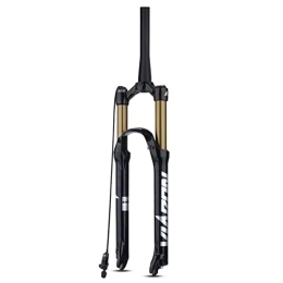 UKALOU Mountain Bike Fork UKALOU 26 27.5 29 Inch MTB Air Suspension Fork 1-1 / 2" Tapered Tube QR 9mm Travel 100mm Line Control Mountain Bike Front Fork Magnesium+Aluminum Alloy