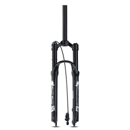 UKALOU Mountain Bike Fork UKALOU 26 27.5 29 Inch MTB Air Suspension Fork Travel 100mm 28.6mm Straight Tube Disc Brake QR 9mm XC Mountain Bike Front Forks Line Control Magnesium +Aluminum Alloy