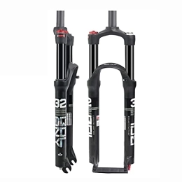 UKALOU Mountain Bike Fork UKALOU 26 / 27.5 / 29 Inch MTB Bicycle Suspension Fork, 1-1 / 8"Straight Steerer Front Fork, Manual Lockout Air Mountain Bike MTB Front Fork (Color : Black, Size : 29in)