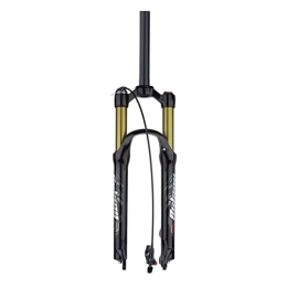 UKALOU Spares UKALOU 26 27.5 29Inch MTB Air Suspension Fork Travel 100mm 1-1 / 2" Tapered Tube Disc Brake QR 9mm Line Control Ultralight Mountain Bike Front Forks Magnesium+Aluminum Alloy