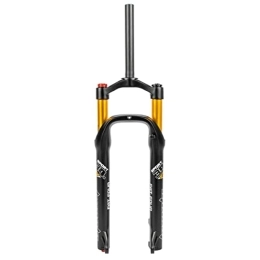 UKALOU Mountain Bike Fork UKALOU Bike Suspension Forks 26x4.0 Inch Fat Suspension Fork 1-1 / 8" Straight 100mm Travel Air Suspension Fork Manual Lockout 9mm QR Mountain Bike Front Forks For Snow Beach XC / AM / BMX / MTB