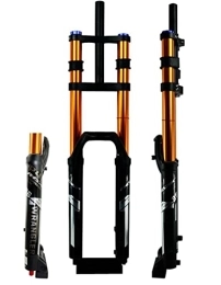 UKALOU Spares UKALOU MTB Double Shoulder Shock Fork Bicycle Air Fork 27.5 / 29" Barrel Axle 15 * 110 Travel Tube 36 Vertical Tube OD 28.6 Stroke 165MM, Open Gear 15 * 110MM