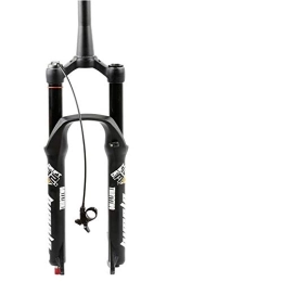 UKALOU Mountain Bike Fork UKALOU MTB Suspension fork Alloy aluninum Magnesium 26 / 27.5 / 29INCH Air pressure suspension Travel 160mm Tapered steerer Rebound Adjustment ultra light shock absorber Open file 100mm (REMOTE LOCK, 29)