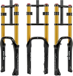 UKALOU Mountain Bike Fork UKALOU Snow Bike Air Fork 20inch Fork Beach Bike Fork For 4.0 Tire Travel 110mm Bike Fat Suspension Fork Double Shoulder 1-1 / 8" Adjustable Rebound Disc Brake QR For MTB ATV XC AM