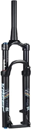 UPPVTE Spares UPPVTE 26 27.5 29Inch Mountain Bike Front Fork, MTB Suspension Air Pressure Bicycle Shock Damping Adjustment Lock Out Travel 120mm Forks (Color : Black, Size : 27.5 inch)