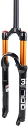 UPPVTE Spares UPPVTE 26 / 27.5 / 29inch MTB Air Suspension Fork, 1 1 / 8" Straight Tube QR 9mm Bike Front Forks Manual / Remote Lockout Ultralight Travel 100mm Forks (Color : Hl, Size : 29inch)