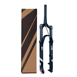 UPPVTE Spares UPPVTE Air Fork, 26 / 27.5 / 29 Inch 130mm Travel, Straight Tapered Steerer, Rebound Adjust 9mm QR MTB Bicycle Suspension Fork (Color : Cone tube RL, Size : 27.5inch)