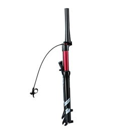 UPPVTE Spares UPPVTE Air Fork, Straight / Cone Tube Stroke 120mm 26 / 27.5 / 29 Inch Rebound Adjustment QR 9mm MTB Bicycle Fork Manual / Remote Lock (HL / RL) (Color : Cone tube RL, Size : 27.5inch)