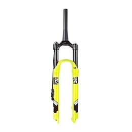 UPPVTE Spares UPPVTE Bicycle Suspension Fork Fork, 26 / 27.5 / 29 Inch Air Fork Travel 140mm Cone Tube 1-1 / 2" Remote Lockout 9mm QR Disc Brake (Color : Cone tube RL, Size : 27.5inch)