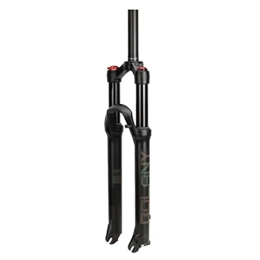 UPPVTE Spares UPPVTE Magnesium Alloy Front Fork, 26 / 27.5 / 29 Inch MTB Air Fork Damping Adjustment Travel: 100mm Bicycle Accessories Manual Lockout (Color : Straight tube HL, Size : 29inch)