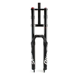 UPPVTE Spares UPPVTE Mountain Bike Suspension Fork, 27.5 / 29in Double Shoulder Air Fork 1-1 / 8" Bicycle Shock Absorber Forks 150mm Travel 9mm Axle Forks (Color : Black, Size : 27.5inch)