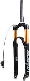 UPVPTK Spares UPVPTK 26 / 27.5 / 29'' Mountain Bike Suspension Forks, Disc Brake MTB Air Fork 100mm Travel QR 9mm Ultralight Bicycle Front Fork Forks (Color : 1-1 / 2 Rl, Size : 29'')