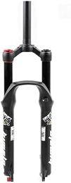 UPVPTK Spares UPVPTK 26" 27.5" 29" MTB Front Fork, Disc Brake Bike 1-1 / 8" Steerer Bicycle Suspension Fork Air Damping for 2.4" Tire QR 130mm Travel Forks (Color : Black HL, Size : 26inch)
