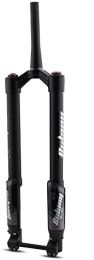 UPVPTK Spares UPVPTK 26 / 27.5 / 29In Suspension Bike Forks, Travel 15x110mm Downhill MTB Disc Brake Air Fork 1-1 / 2" 140mm Thru Axle with Damping Unisex Forks (Color : Black, Size : 29inch)