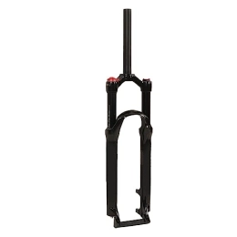 VGEBY Mountain Bike Fork VGEBY 27.5 Inch Bike Front Fork, Mountain Bicycle Front Suspension Fork Straight Tube Manual Lockout