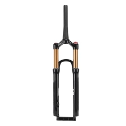 VGEBY Mountain Bike Fork VGEBY Mountain Bike Front Fork, Aluminum Alloy Shock Absorption 27.5in MTB Front Suspension Fork