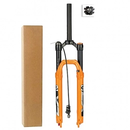 VPPV Spares VPPV Mountain Bicycle Air Forks 26 Inch 27.5" 29 ER, Travel 120mm Aluminum Alloy MTB Cycling Suspension Fork Tire 1.5~2.8 Inch (Color : Straight Remote lock, Size : 26 inch)