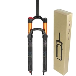 VPPV Spares VPPV Mountain Bike Fork 26 27.5 29 Inch 120mm Travel, Disc Brake 1-1 / 8" Threadless Steerer Suspension Air Forks QR 9mm MTB Bicycle Accessories (Color : E, Size : 27.5 inch)
