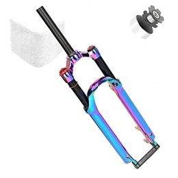 VPPV Spares VPPV Mountain Bike Suspension fork 26 Inch Ultralight Shock Absorber 1-1 / 8 ” Shoulder Lock 27.5 ” 29 ER MTB Front Fork Travel 120mm (Size : 27.5 inch)