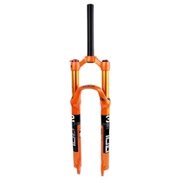 VPPV Mountain Bike Fork VPPV Mountain Bike Suspension Forks 27.5 Inch, Straight Tube XC DH Competition Road Cycling Fork 1-1 / 8" Disc Brake Travel 120mm Absorber (Color : A, Size : 27.5 inch)