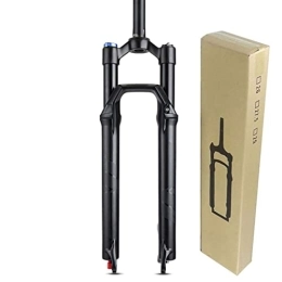 VPPV Spares VPPV MTB Air Fork 26 27.5 29 Inch, Ultralight Aluminum Alloy Straight Tube 28.6mm Mountain Bike Forks Axle 9mm Rebound Adjustment Travel 120mm (Color : Manual lock, Size : 26 inch)