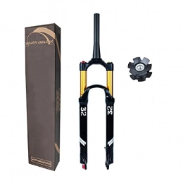 VPPV Spares VPPV MTB Fork 26 / 27.5 / 29 Inch, Ultralight Magnesium Alloy Bike Air Fork 1-1 / 8" Bicycle Suspension Black Fork Travel 140mm (Color : B, Size : 27.5 inch - 120mm)
