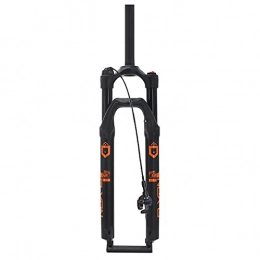 VPPV Spares VPPV MTB Front Fork Magnesium Alloy 27.5 29 Inch, 1-1 / 8 ” Straight Tube Bike Suspension Remote Control Forks Travel 120mm (Color : B, Size : 27.5 inch)