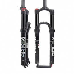 VTDOUQ Mountain Bike Fork VTDOUQ 26 27.5 29 inch air fork mountain bike bicycle MTB suspension fork aluminum alloy shock absorber fork shoulder control cone taper tube 1-1 / 8"travel: 100 mm