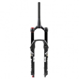 VTDOUQ Spares VTDOUQ Mountain bike air suspension fork MTB 26 / 27.5 / 29 inch front forks, travel 160 mm adjustment damping - black