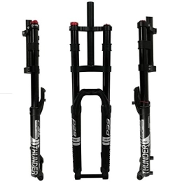 WAMBAS Mountain Bike Fork WAMBAS Bike Suspension Forks Mountain Bike Fork Downhill Suspension Fork 27.5" 29" Bike Air Suspension Fork 32 MTB DH 1-1 / 8 Straight Steerer 160mm Travel 15mm Thru Axle Manual Lockout Bicycle Fork