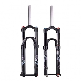 WATPET Spares WATPET Bike Suspension Forks Mountain Suspension Fork 26 / 27.5 Straight Tube Shoulder Control Mountain Bike Front Fork Magnesium Alloy Air Fork Tapered Steerer and Straight Steerer Front Fork