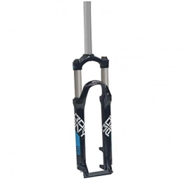 Waui Mountain Bike Fork Waui 24" Mountain Bike Suspension Fork, Aluminum Alloy Disc Brake Shoulder Control Damping Adjustment 1-1 / 8" Travel 100mm (Color : B, Size : 24inch)