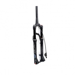 Waui Mountain Bike Fork Waui Front Suspension Forks 26 Inch Black Inner Tube Barrel Shaft Gas Fork Aluminum Magnesium Alloy Shock Absorber (Color : B, Size : 27.5inch)