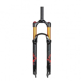 Waui Mountain Bike Fork Waui Mountain Bike Suspension Fork, 1-1 / 8' 28.6mm Lightweight Magnesium Alloy MTB Suspension Lock Shoulder Travel:100mm (Color : C, Size : 29inch)