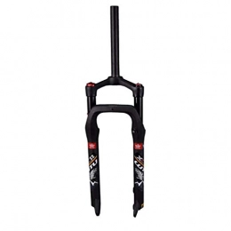 Waui Mountain Bike Fork Waui Remote Quick Lock Snowmobile Suspension Fork For Mountain Bike 135MM Travel Preload Adjustable (Size : Black)