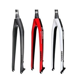 WEbjay Mountain Bike Fork WEbjay Suspension Forks Carbon Fibre Mountain Bicycle Front Fork 26er 27.5er 29er Tapered 1-1 / 8-1-1 / 2 Bike Hard Fork Bike MTB Parts Mtb Forks (Color : Red 27.5er)